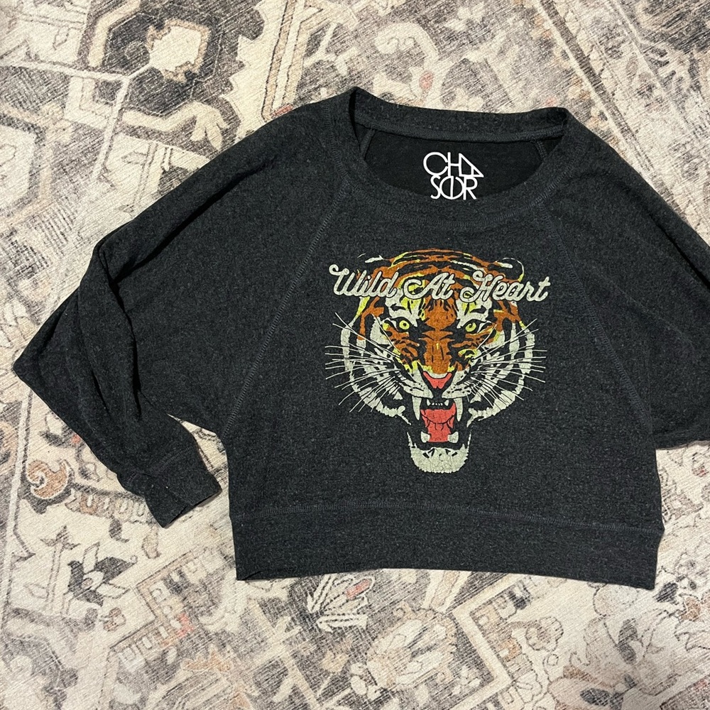 WILD AT HEART / CROP / size small. - Picture 3 of 4
